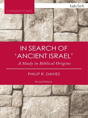cover image of In Search of 'Ancient Israel'